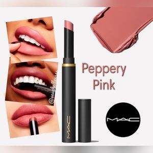 Mac Cosmetics Powder Kiss Velvet Blur Slim Stick | Peppery Pink | Brand New